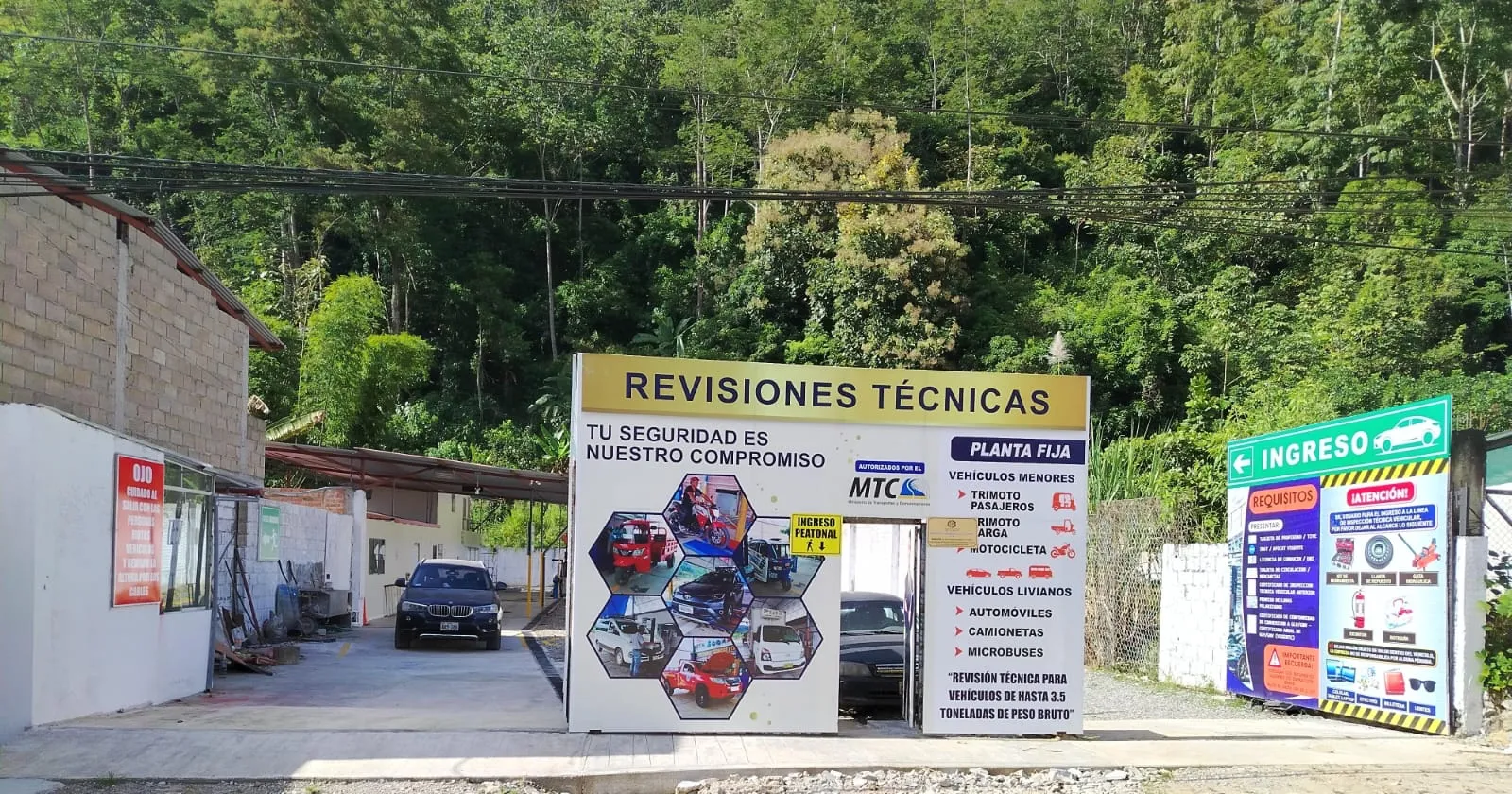 Foto del frontis de la sede San Ramón